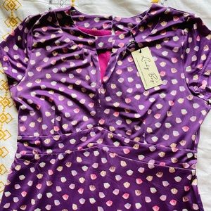 NWT! Lindy Bop Fondant Fancies retro dress